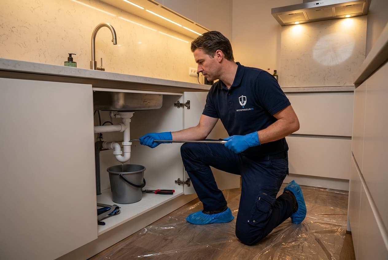 Keukenafvoer ontstoppen