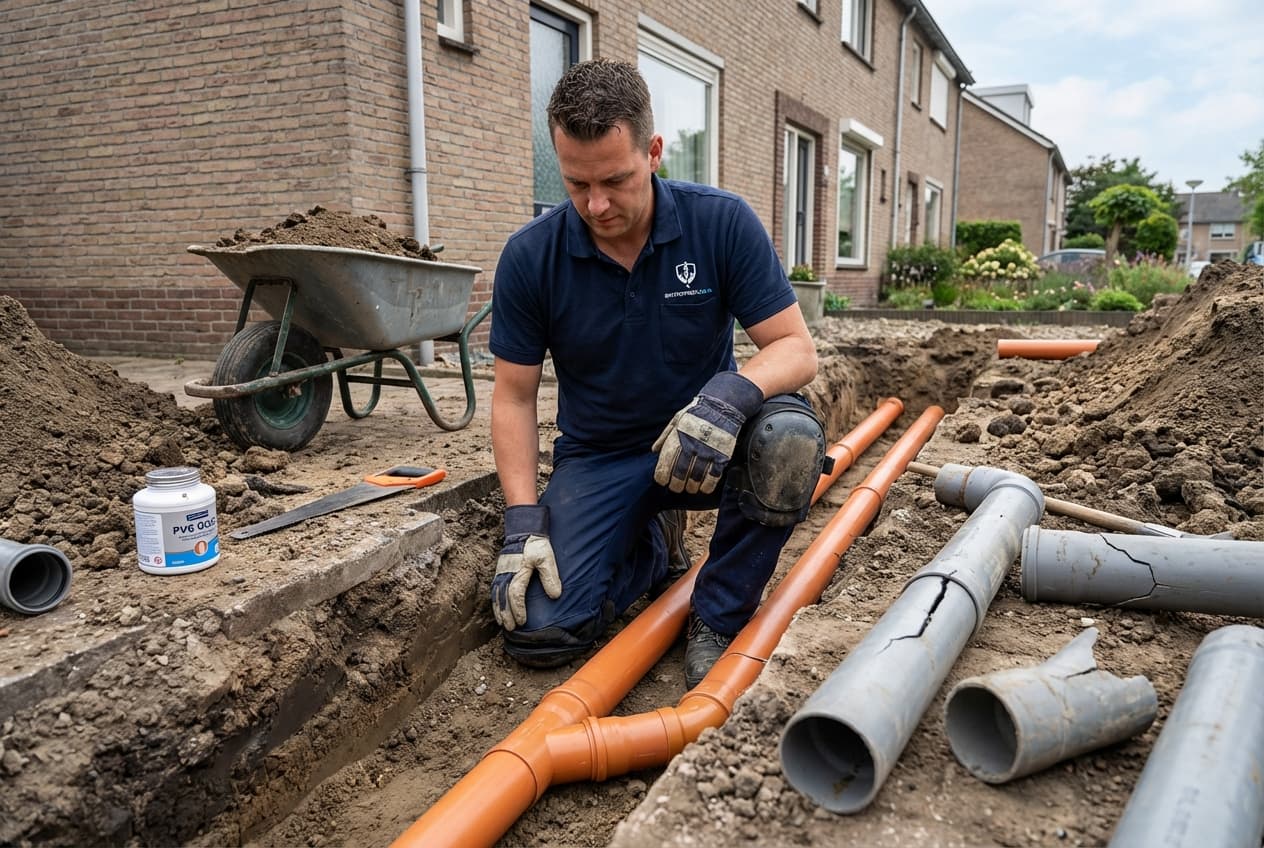 Vervangen van leidingen